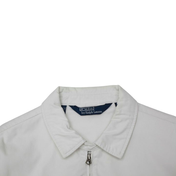 Vintage Polo By Ralph Lauren Mens Harrington Cotton Zip Jacket Size XL
