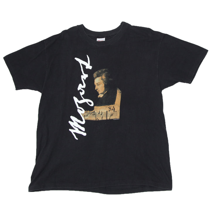 1993 Vintage Mozart Music of The Baroque T-Shirt S.Stitch Made in USA XL