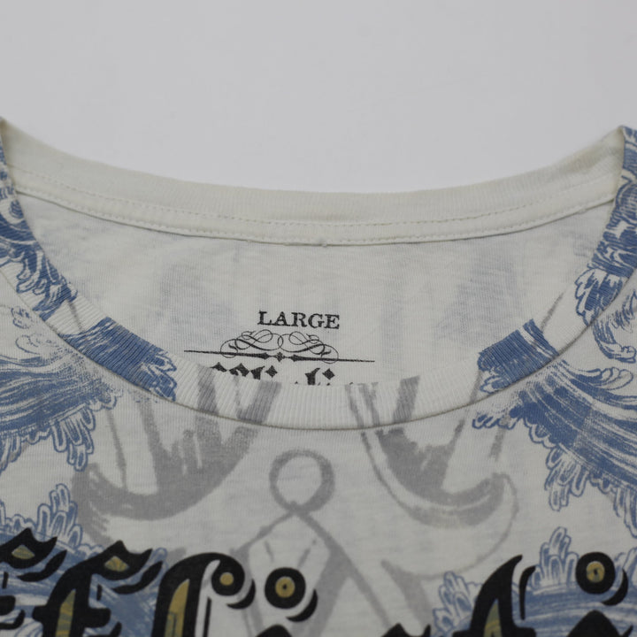 Y2K Mens Affliction Signature Series Georges St-Pierre T-Shirt Size L