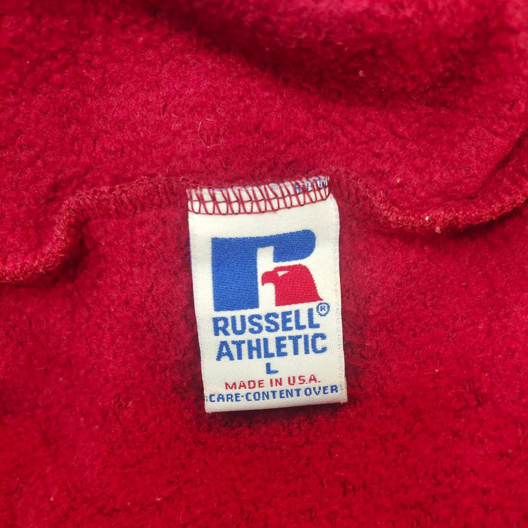 Vintage Russell Athletic Fleece Sweatpants Red Made In USA L - Fashion Rerun Vintage Migration_Pants