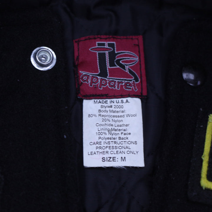 Vintage JBS Apparel Letter H Leather Sleeve Varsity Jacket