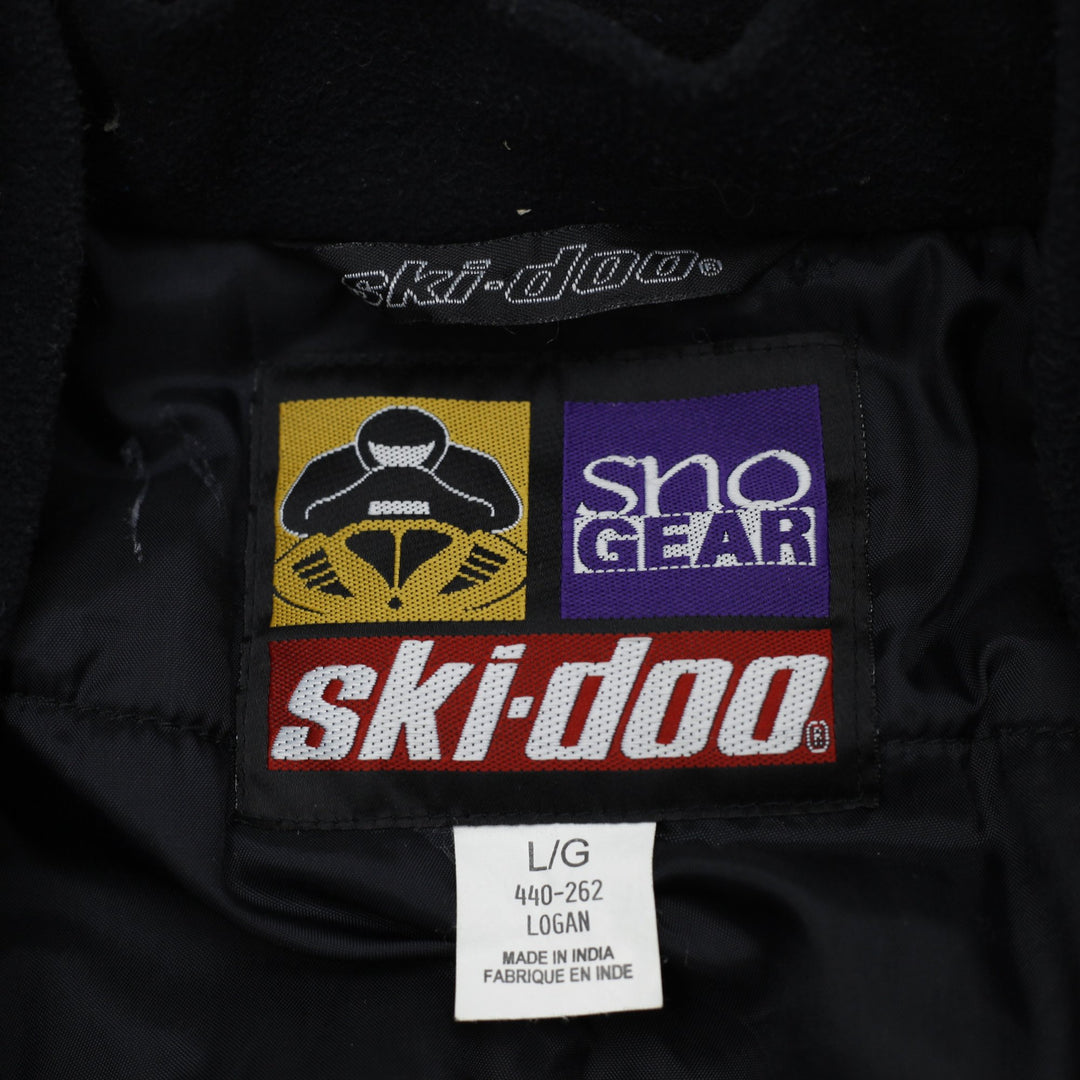 Vintage Ski-Doo Sno Gear Racing Bomber Jacket Size L