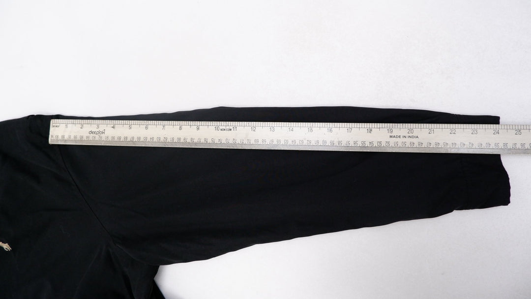 Vintage Mens Polo Ralph Lauren Harrington Jacket Black Full Zip Classic Logo