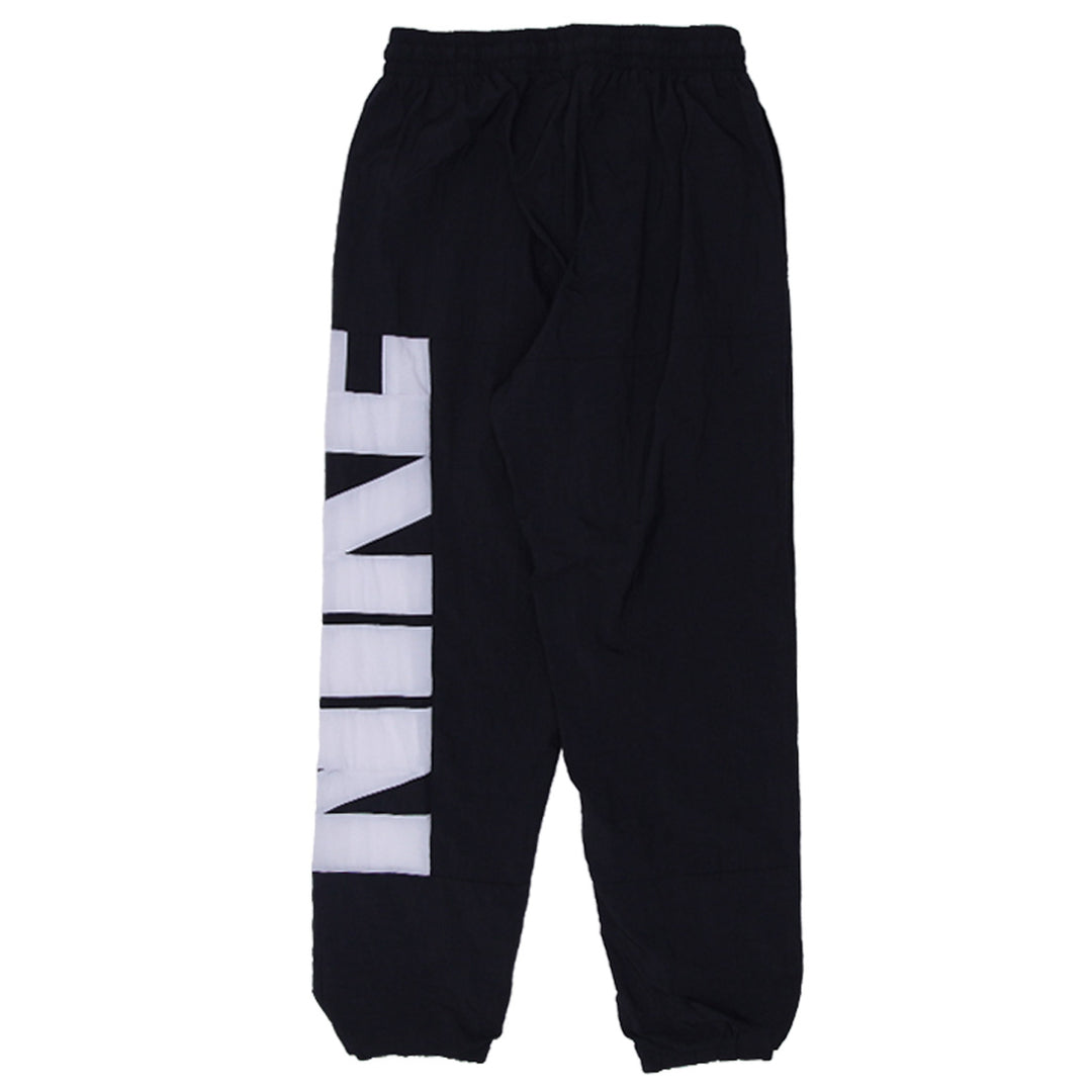 Mens Nike Logo Black Nylon Sports Pants