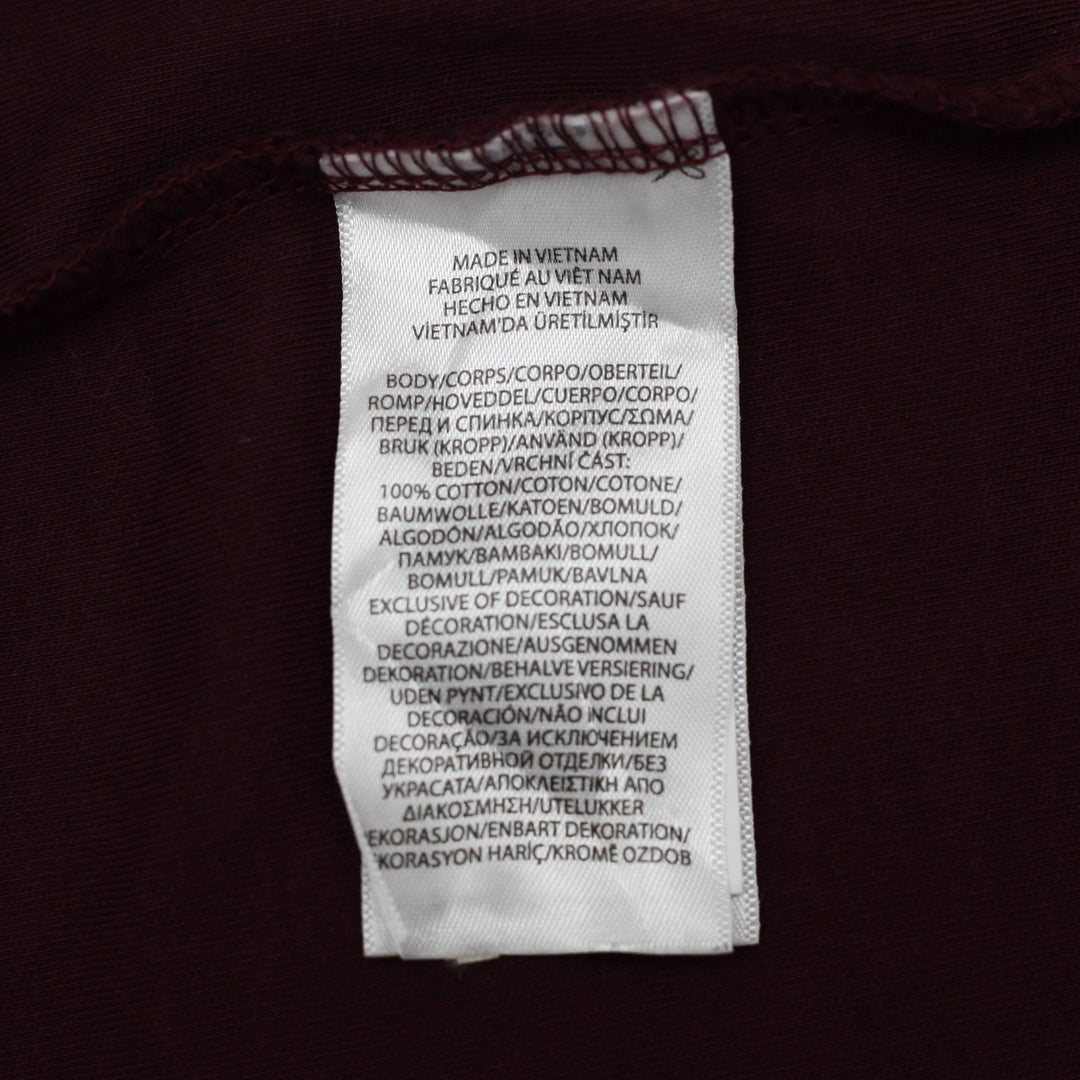 Mens Polo Ralph Lauren Short-Sleeve Polo Shirt Burgundy/Maroon Size M