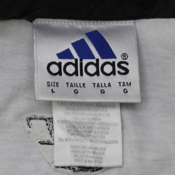 Vintage Adidas Embroidered Full Zip Windbreaker Nylon Jacket L - Fashion Rerun Vintage Migration_Jacket