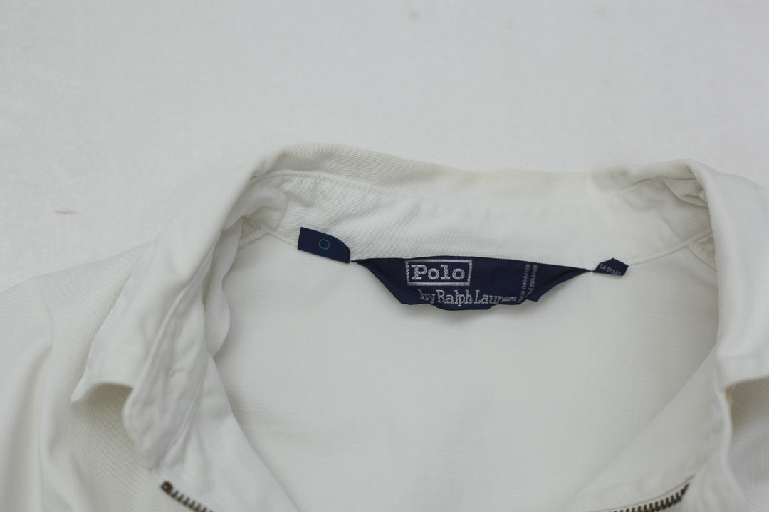 Vintage Polo By Ralph Lauren Mens Harrington Cotton Zip Jacket