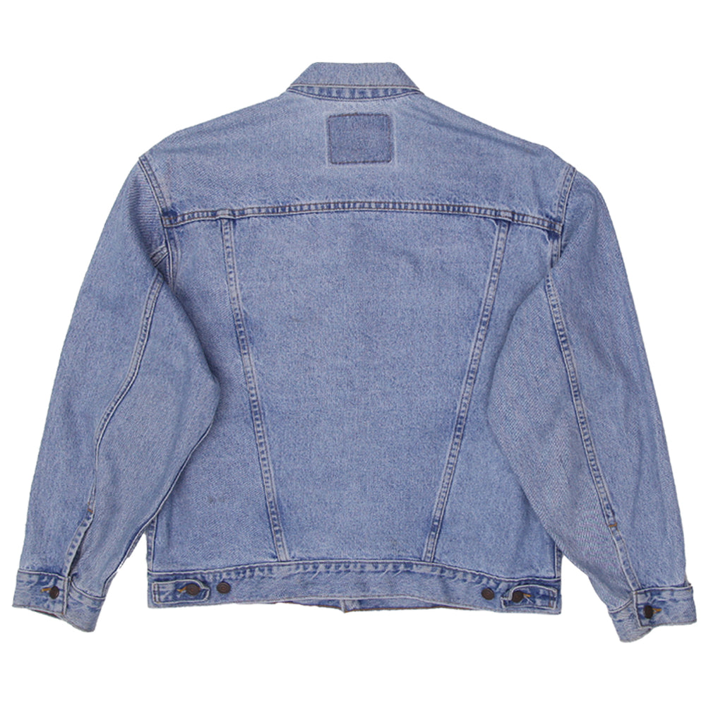 Vintage Levi Strauss # 57510 Orange Tab Trucker Denim Jacket Size XL - Fashion Rerun Vintage Migration_Jacket