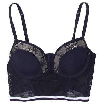Ladies La Senza Padded Black Lace Bralette | Migration_Nightwear and Lingerie UAENAT20 | Fashion Rerun