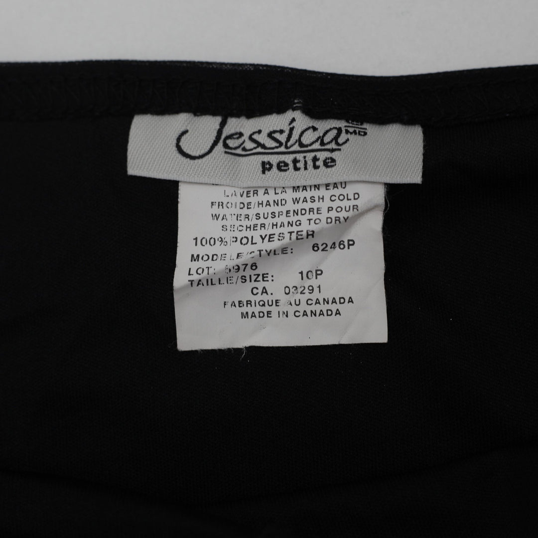 Y2K Ladies Jessica Halter Ruched Mini Dress Size 10P