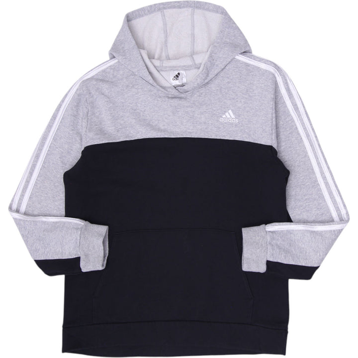 Adidas Youth Boys Colorblock 3-Stripes Hoodie Size Youth XL 18/20