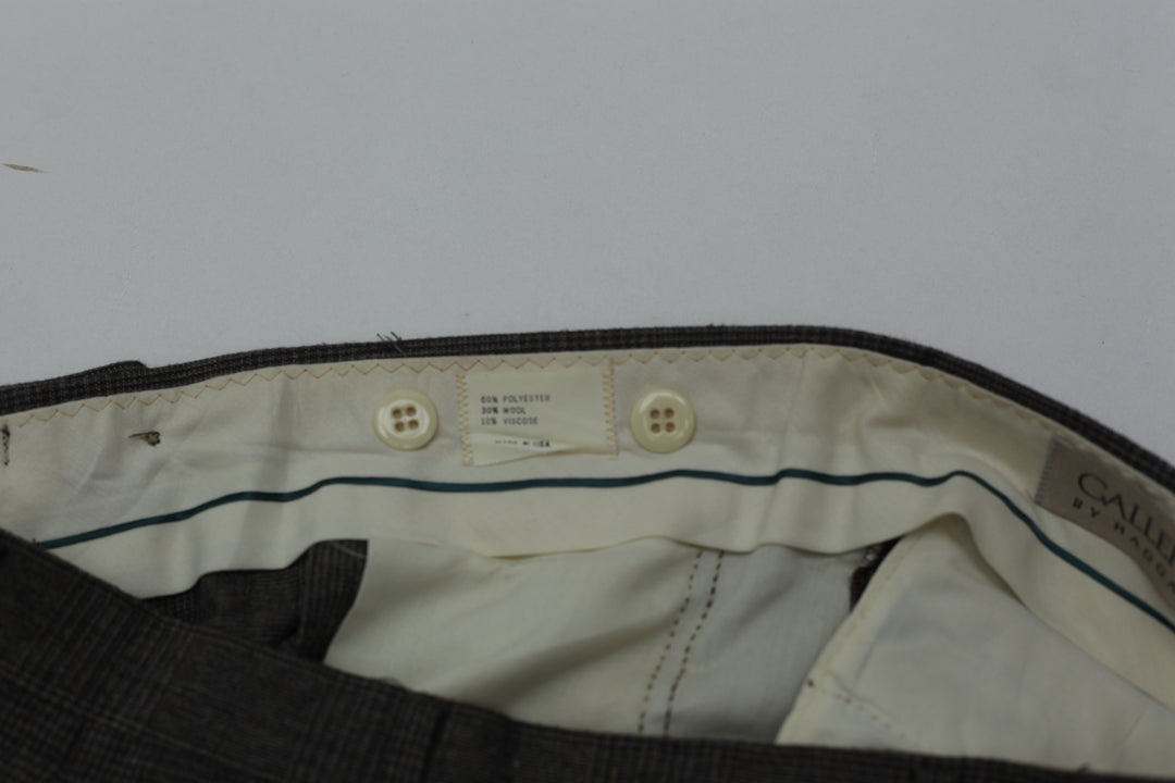 Vintage Gallery by Haggar Wool Blend Pants Made In USA - Fashion Rerun Vintage Migration_Pants