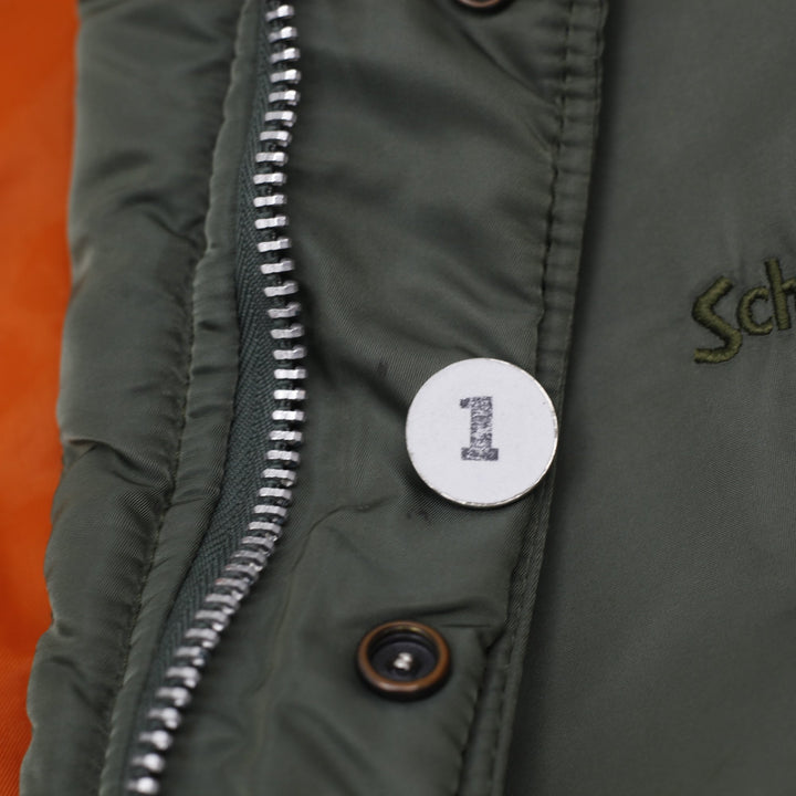 Vintage 80s-90s Schott NYC MA-1 Spec 86 Military Flight Bomber Jacket Size XL