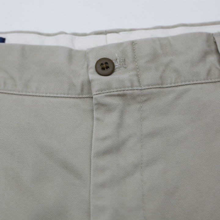 Mens Polo Ralph Lauren Flat Front Cotton Chino Pants Size 33x30