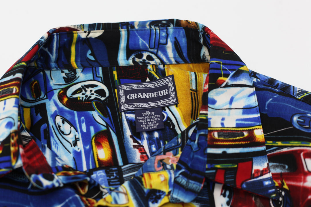Vintage Grandeur Cars AOP Shirt