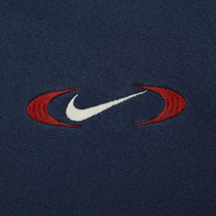 Vintage Nike Embroidered Swoosh Sweatshirt Size XL | Migration_Sweatshirts - Detail View | Fashion Rerun