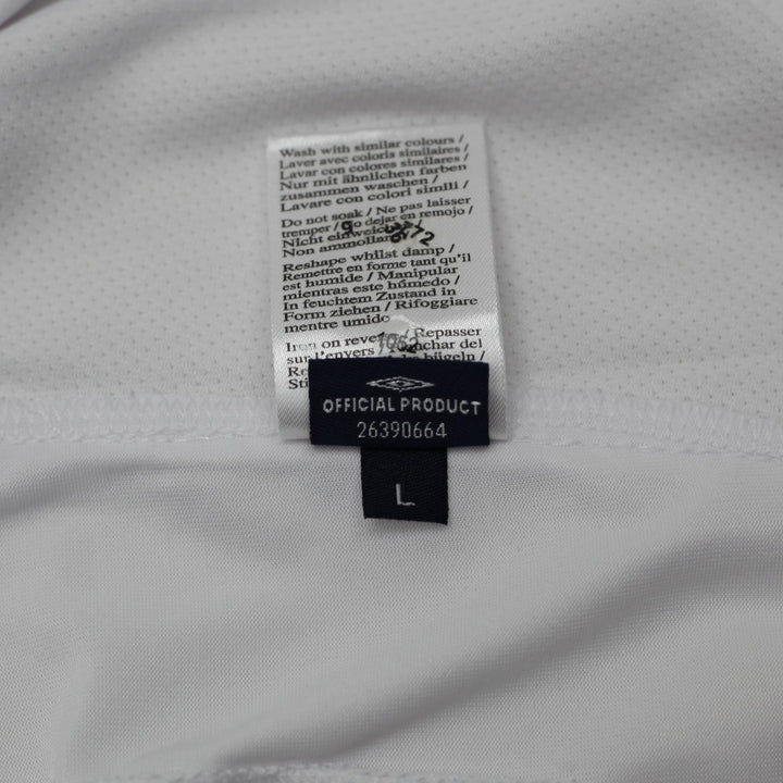 Vintage Umbro England Football 2007-2009 Home Jersey Size Large
