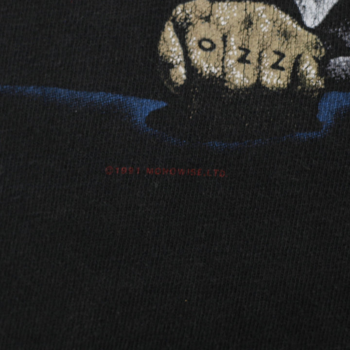 Vintage 90s Ozzy Osbourne Blizzard of Ozz Black T-Shirt Size S | Migration_T-Shirts - Detail View | Fashion Rerun