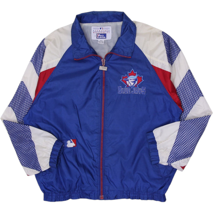 Vintage 1997-99 Toronto Blue Jays Pro Player Full Zip Windbreaker Jacket M | Migration_Jackets | Fashion Rerun