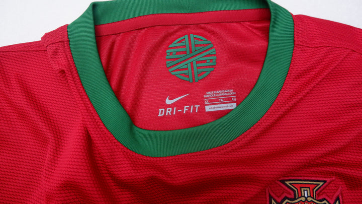 Mens Portugal 2012 2013 Home Football Shirt Soccer Jersey