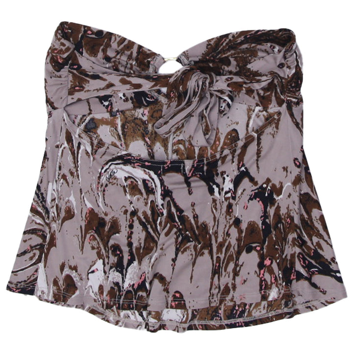 Y2K Ladies Prited Tube Top