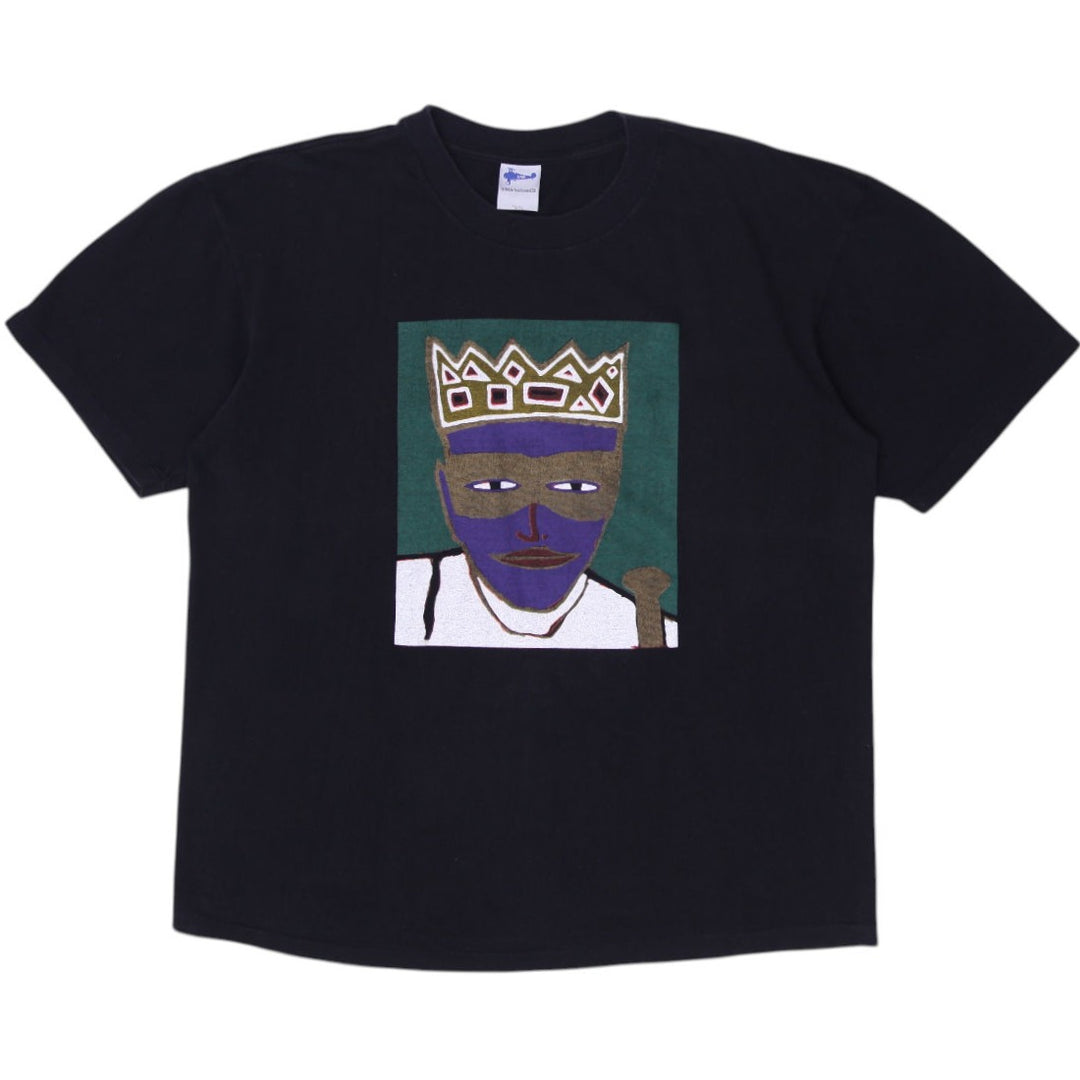 Vintage  Azur Zachary Richard Art Print Graphic T-Shirt Size XL | Migration_T-Shirts | Fashion Rerun