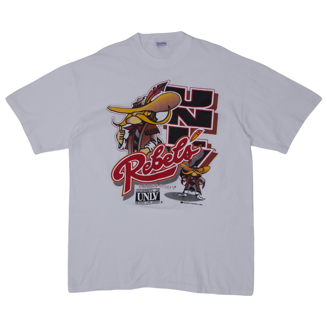 1994 Vintage University Of Nevada Las Vegas Rebels T-Shirt Single Stitch XL - Fashion Rerun Vintage Migration_T-Shirt