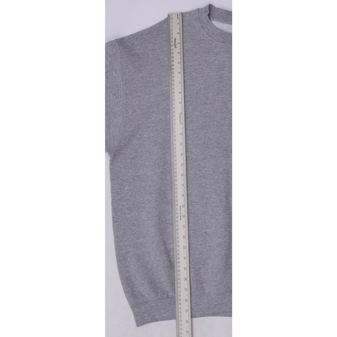 Vintage Mens Nike Sweatshirt Grey Swoosh Crewneck Logo | Migration_Sweatshirt - View 7 | Fashion Rerun