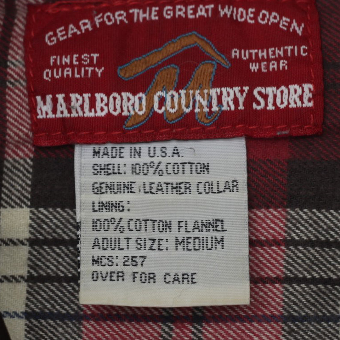 Vintage Marlboro Country Store Customized Denim Sleeveless Jacket Made In USA - Fashion Rerun Vintage Migration_Jacket