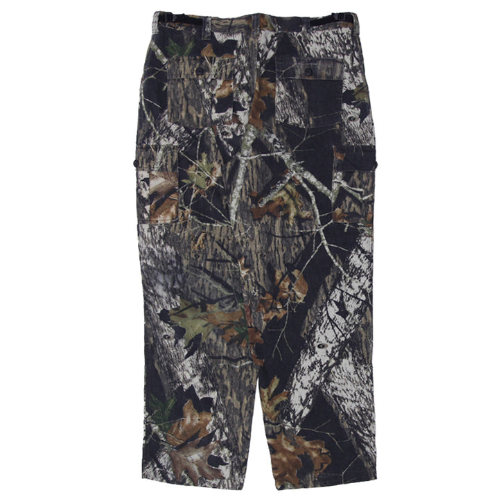 Mens Mossy Oak Filed Staff Camo Forest Cargo Pants