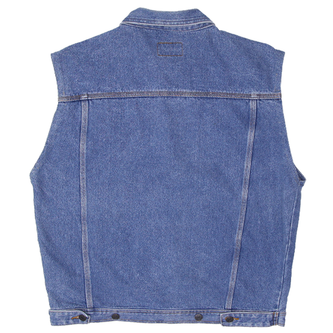 Vintage Sunbelt Customized Denim Vest - Fashion Rerun Vintage Migration_Jacket