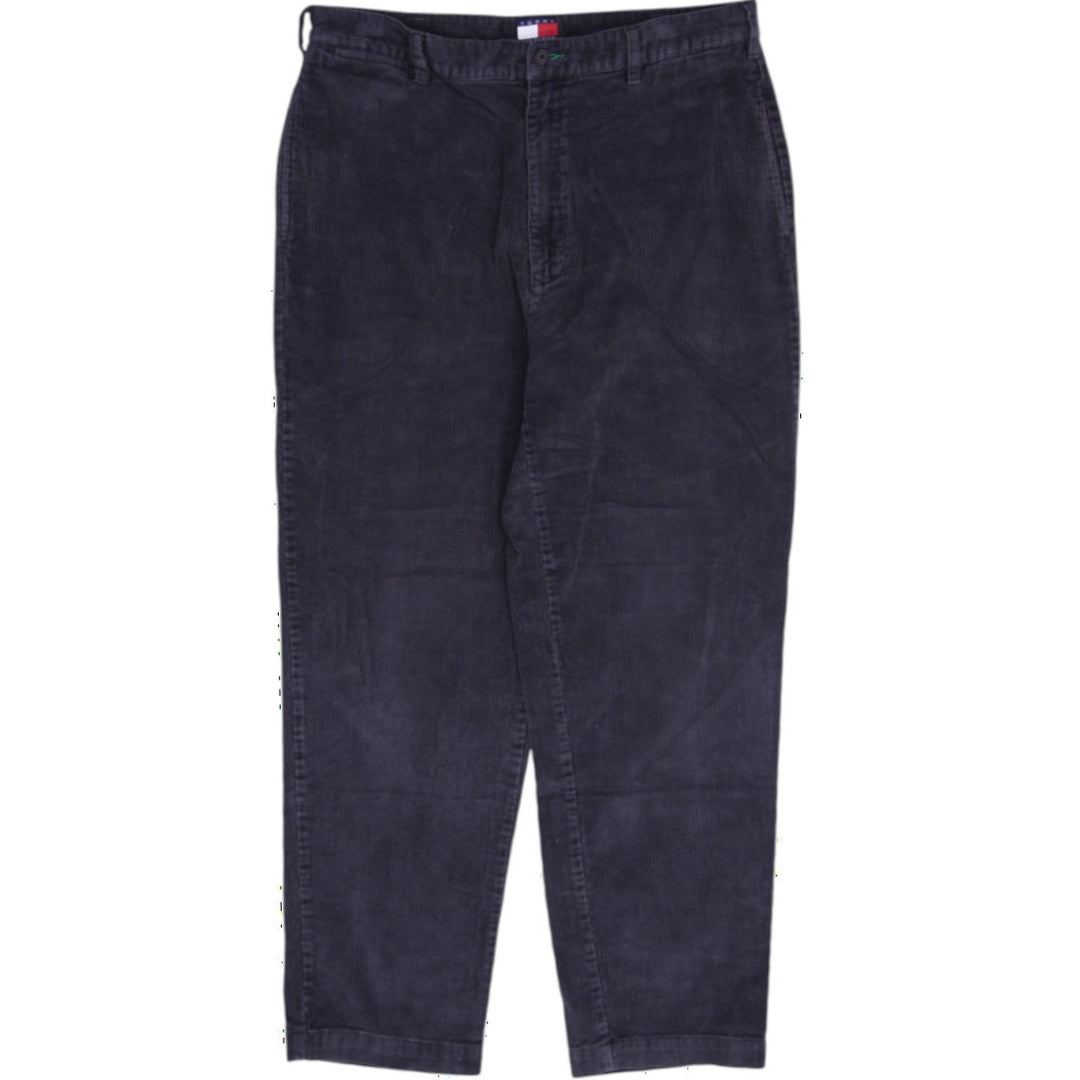 Mens Tommy Hilfiger Straight-Leg Fine-Wale Corduroy Pants Size 36x32