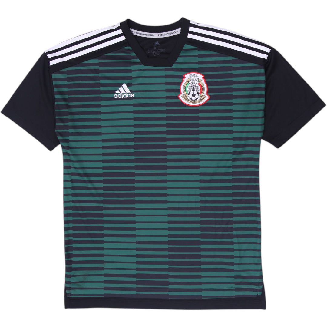Mens Adidas Mexico 2018 World Cup Pre-Match Training Football Jersey Size XL