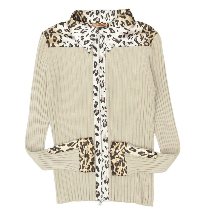 Y2K Full Zip Long Sleeve Top