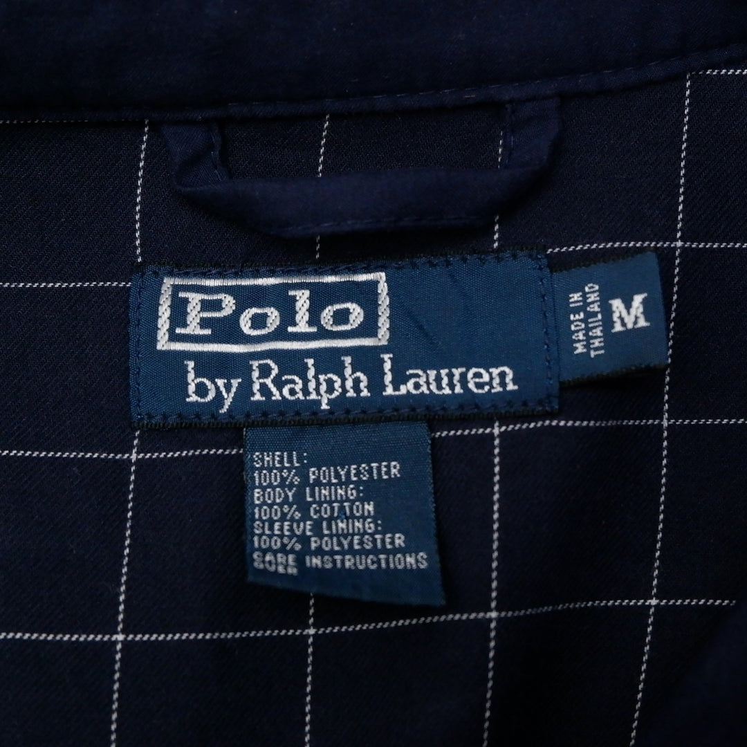 Vintage Polo By Ralph Lauren Navy Harrington Jacket