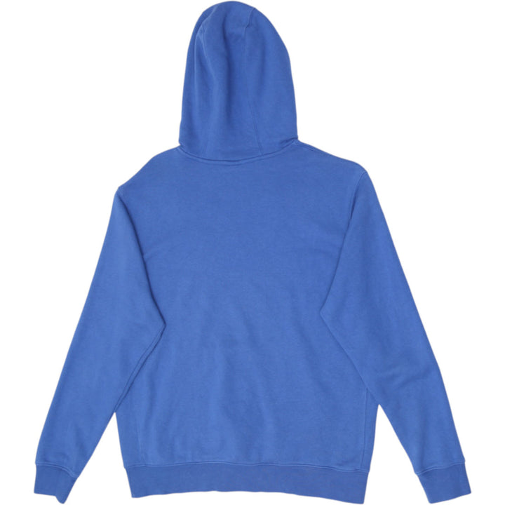 Mens Nike Sportswear Club Fleece Hoodie Blue White Embroidered Logo Size L