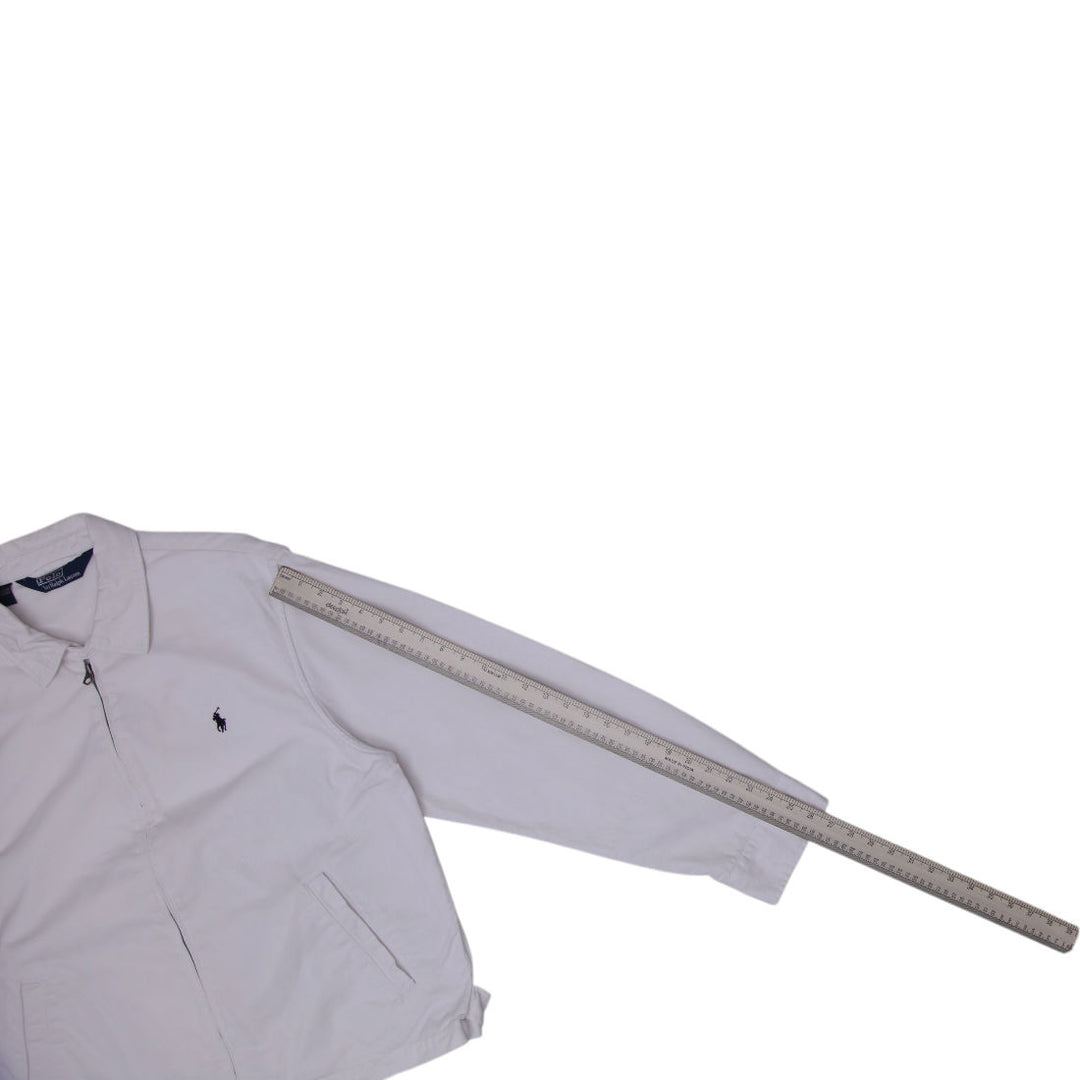 Vintage Polo By Ralph Lauren Mens Harrington Cotton Zip Jacket Size XL