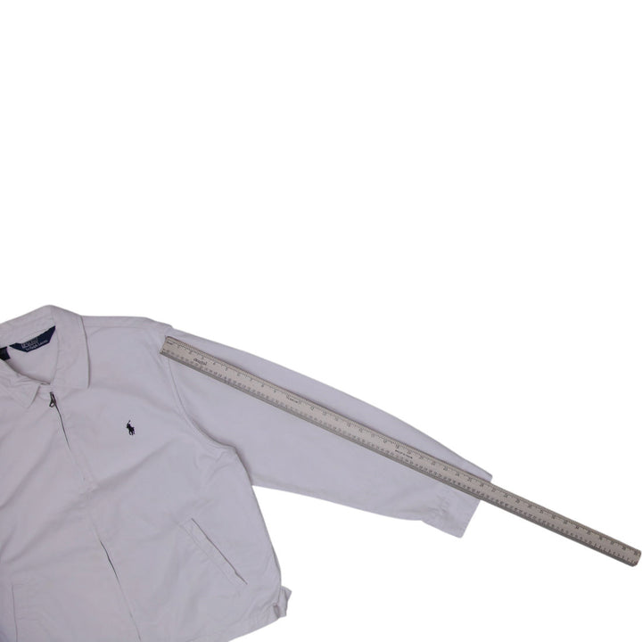 Vintage Polo By Ralph Lauren Mens Harrington Cotton Zip Jacket Size XL