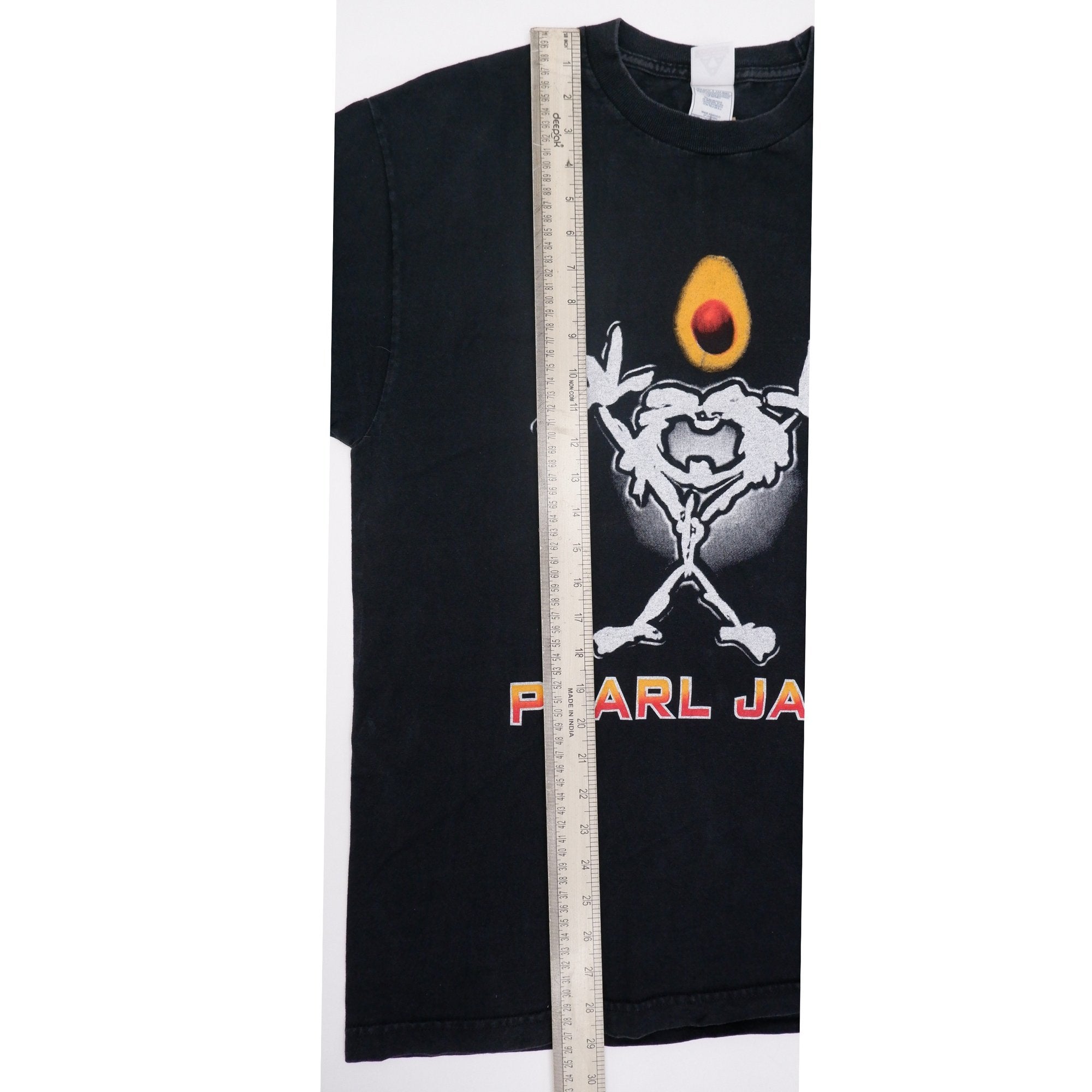 Shop Vintage Mens Pearl Jam Tour 2006 T-Shirt Black Graphic Band