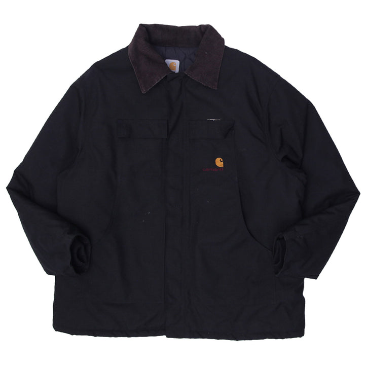 Vintage Carhartt C14 BLK Black Barn Chore Logo Jacket | Migration_Jacket UAENAT20 | Fashion Rerun