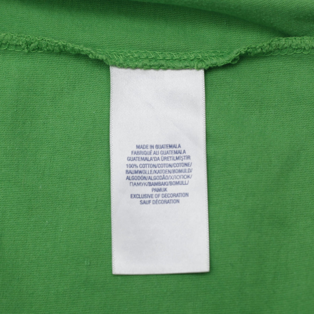 Mens Polo Ralph Lauren V-Neck Green T-Shirt Size L