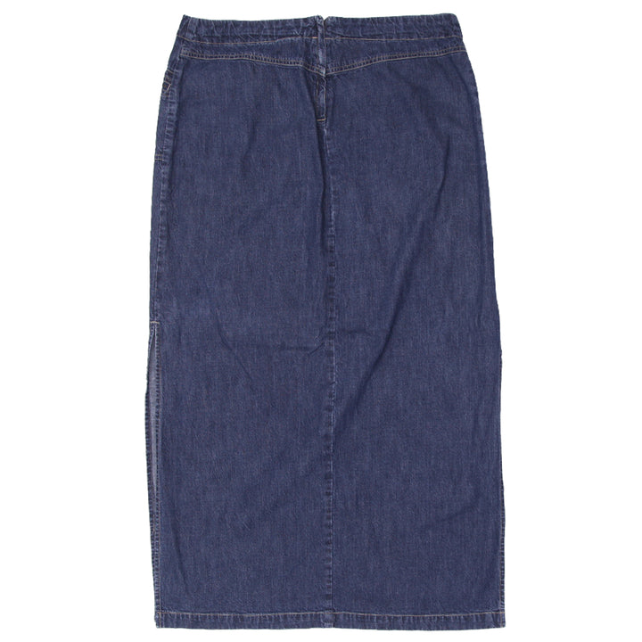 Y2K Denim Maxi Skirt - Fashion Rerun Vintage Migration_Skirt