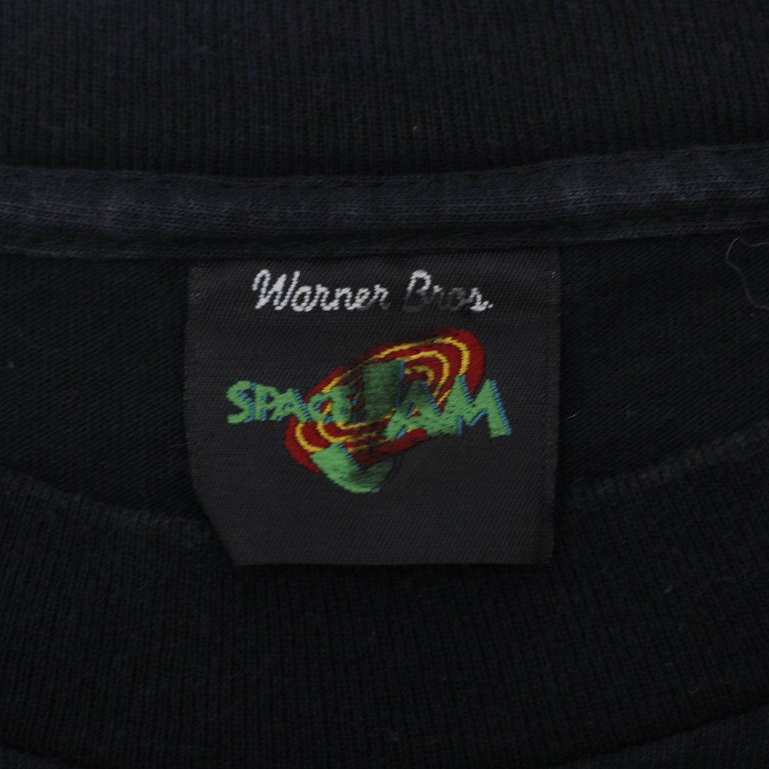Vintage 1996 Space Jam Taz "Outta My Way" Long Sleeve Graphic T-Shirt