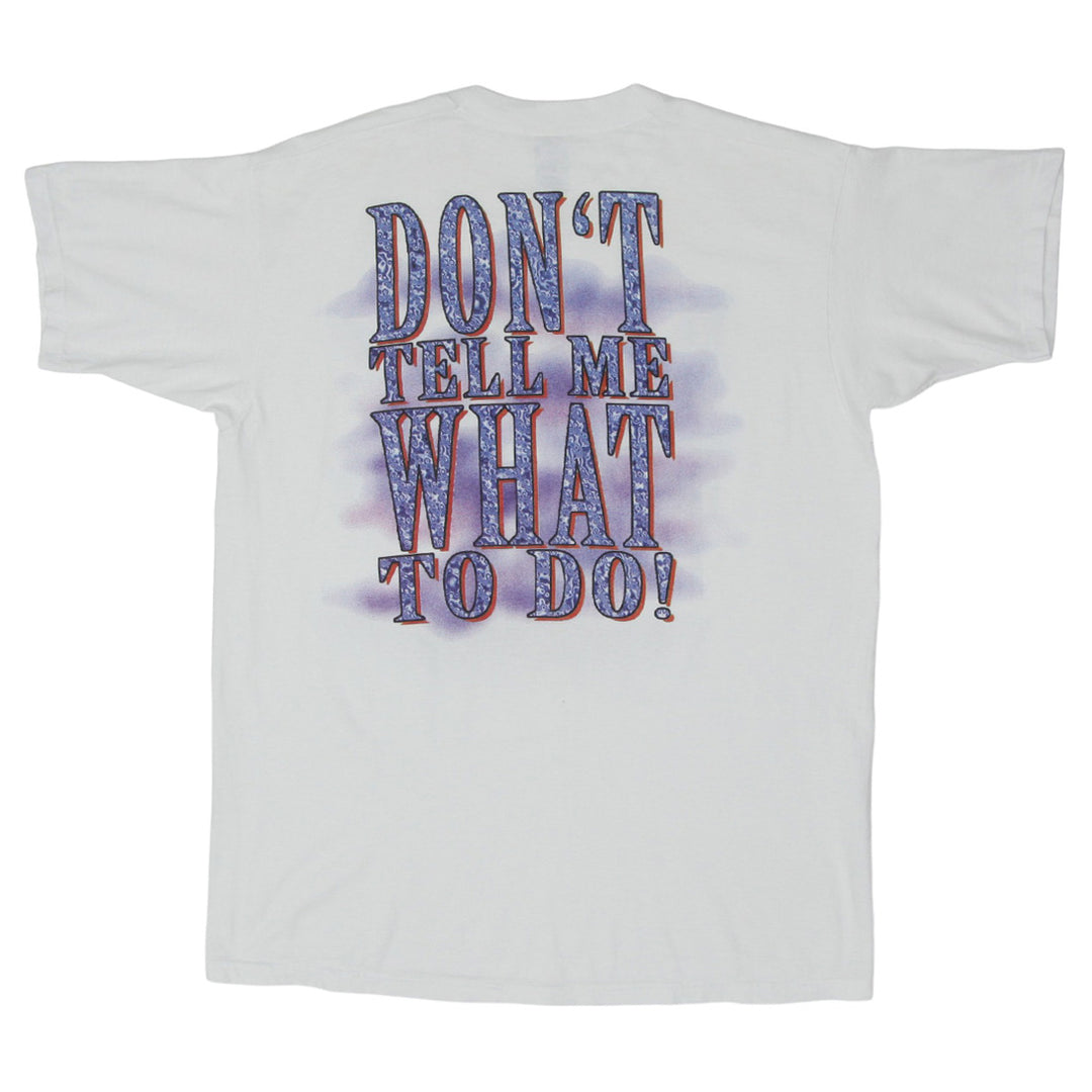 1996 Vintage Pam Tillis 'Don’t Tell Me What To Do' T-Shirt Made in USA XL