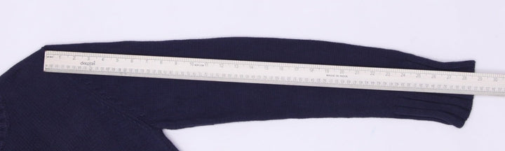 Vintage Ladies Polo Jeans Co. by Ralph Lauren Sport Knit Navy Sweater | Migration_Jumper & Knitwear RL Collec | Fashion Rerun