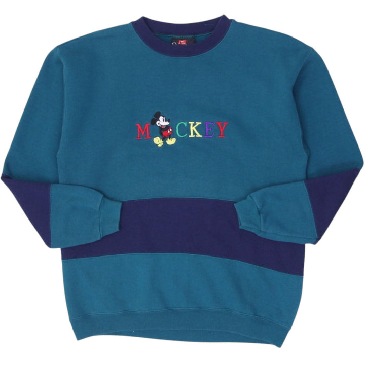 Vintage Hanes Signature Collection Embroidered Mickey Sweatshirt