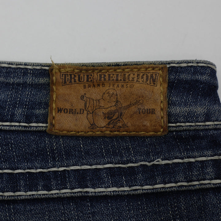 Y2K Ladies True Religion Joey Twisted Seam Flare Jeans Size 27