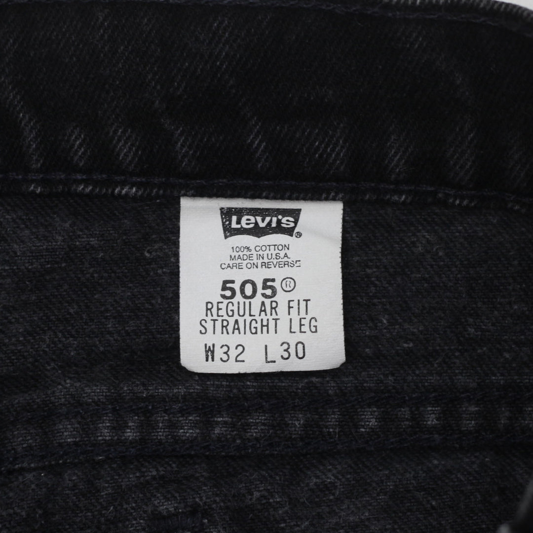 Vintage Levi Strauss 505 Orange Tab Regular Fit Straight Leg Jeans - Fashion Rerun Vintage Migration_Pants