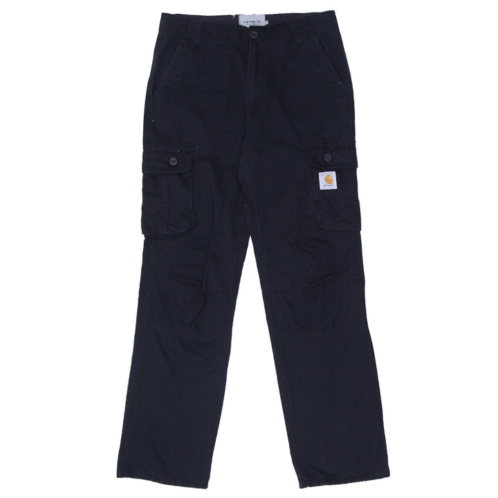 Mens Carhartt WIP Cargo Pants Black - Fashion Rerun Vintage Migration_Pants