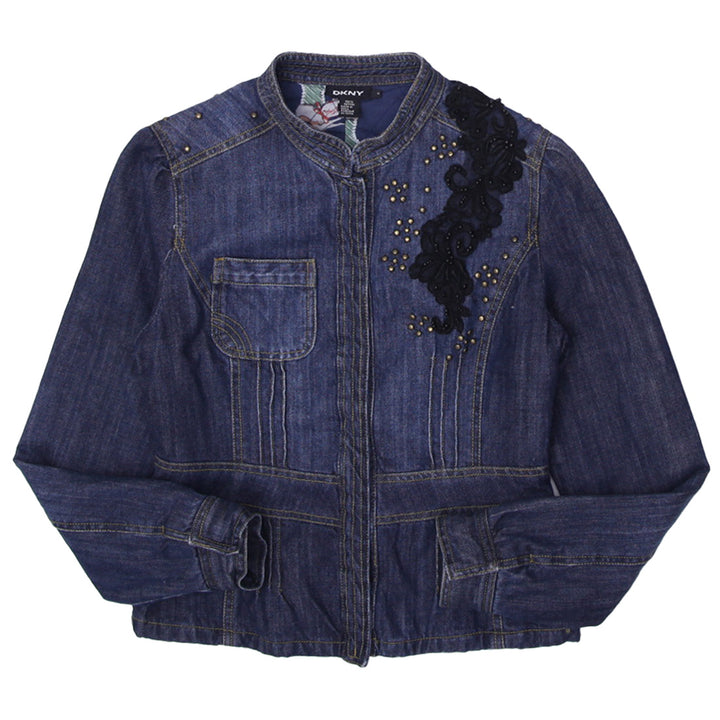 Y2K Ladies DKNY Full Button Denim Jacket